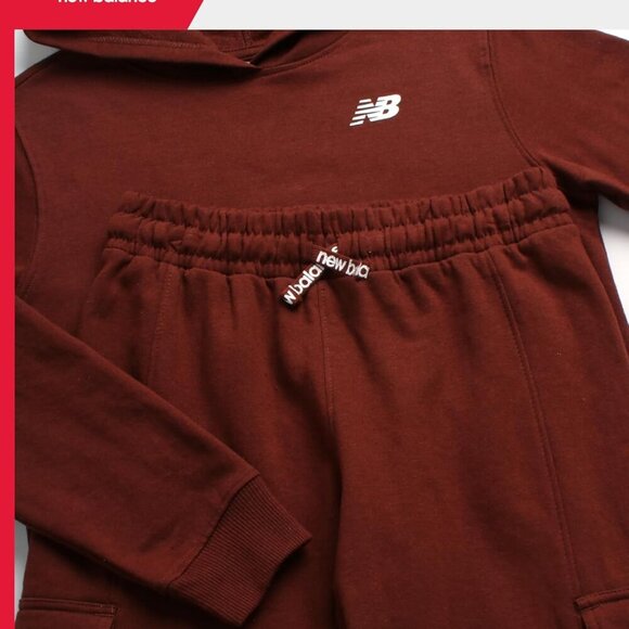 Girls Sweatpants Set - Rick Oak - Size 10-12 - 2 Piece Pullover Fleece - Picture 2 of 7